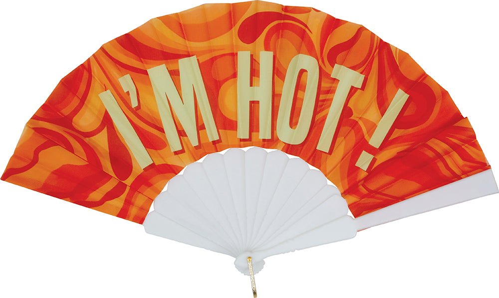 Rood Geel Witte Waaier I'M Hot!