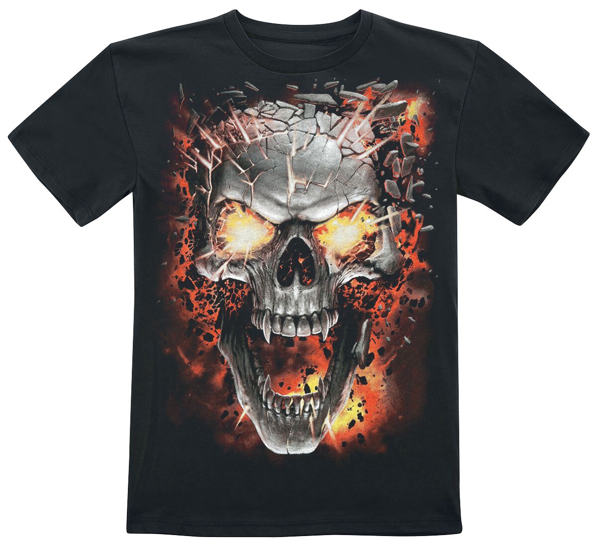 Enfants - Skull Blast | Spiral T-shirt