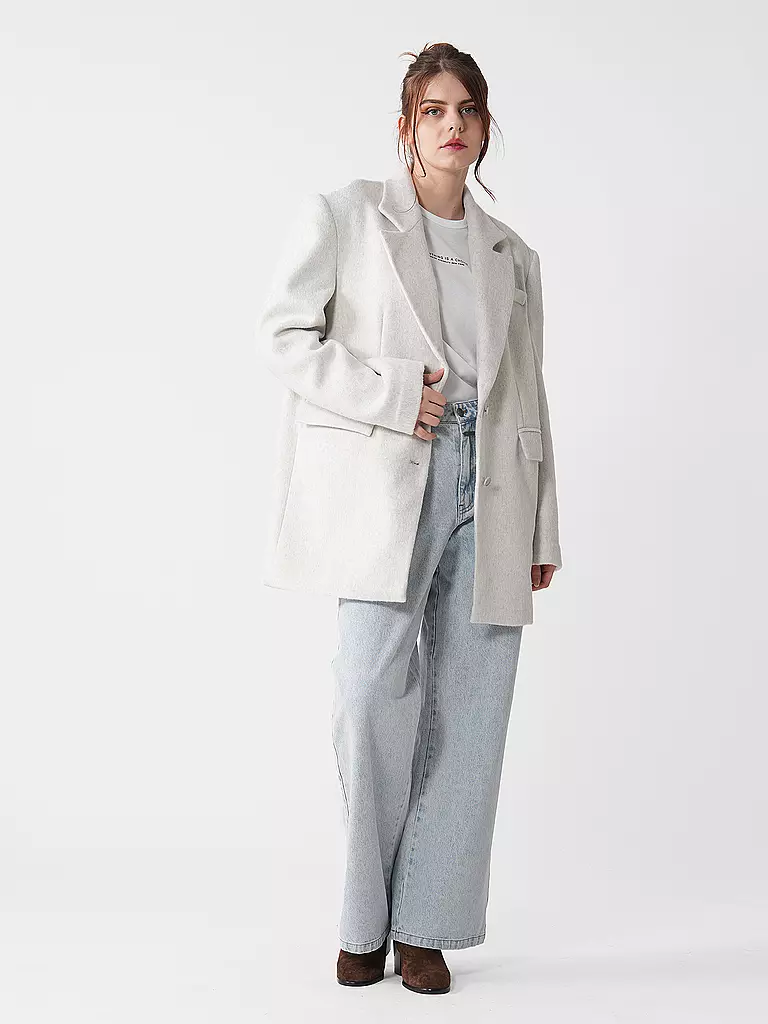 KARO KAUER Blazer hellgrau