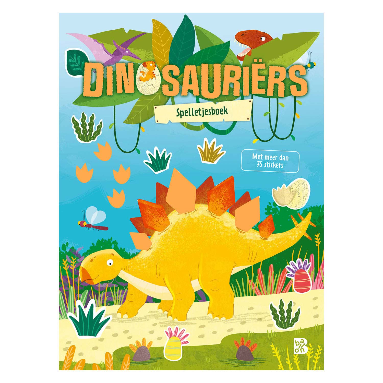 Dinosauriers Stickerboek