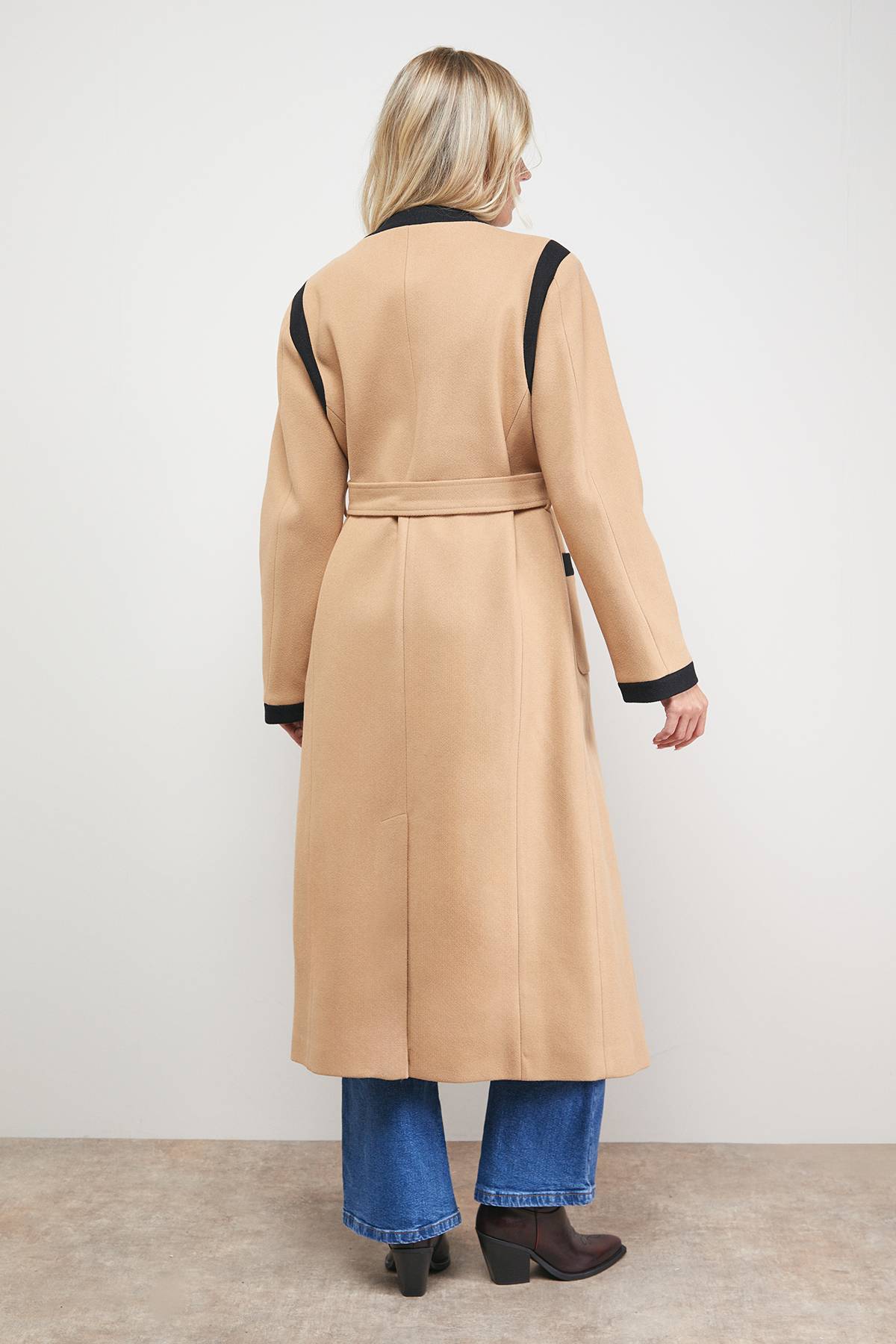 Oasis Manteau à Liseré