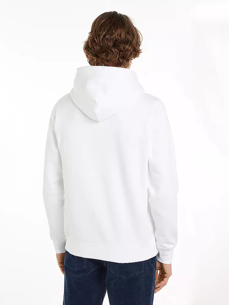 TOMMY HILFIGER Kapuzensweater - Hoodie weiss