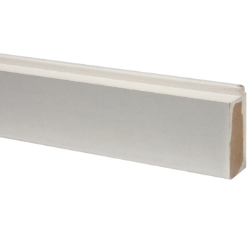 CanDo vensterbanklijst MDF recht wit gegrond 50x28mm 260 cm