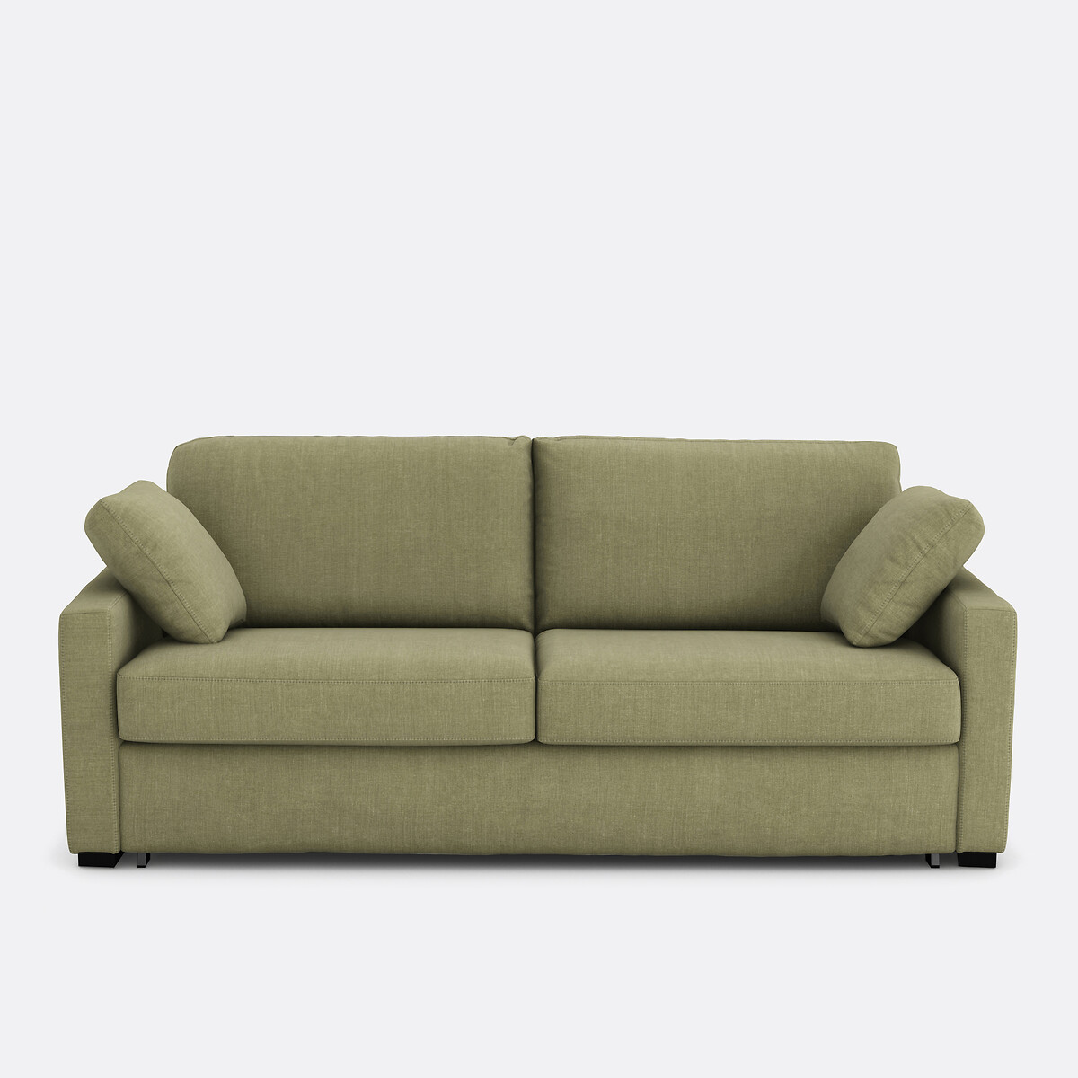 LA REDOUTE INTERIEURS<br>Sofá-cama em algodão/linho, espuma, Timor