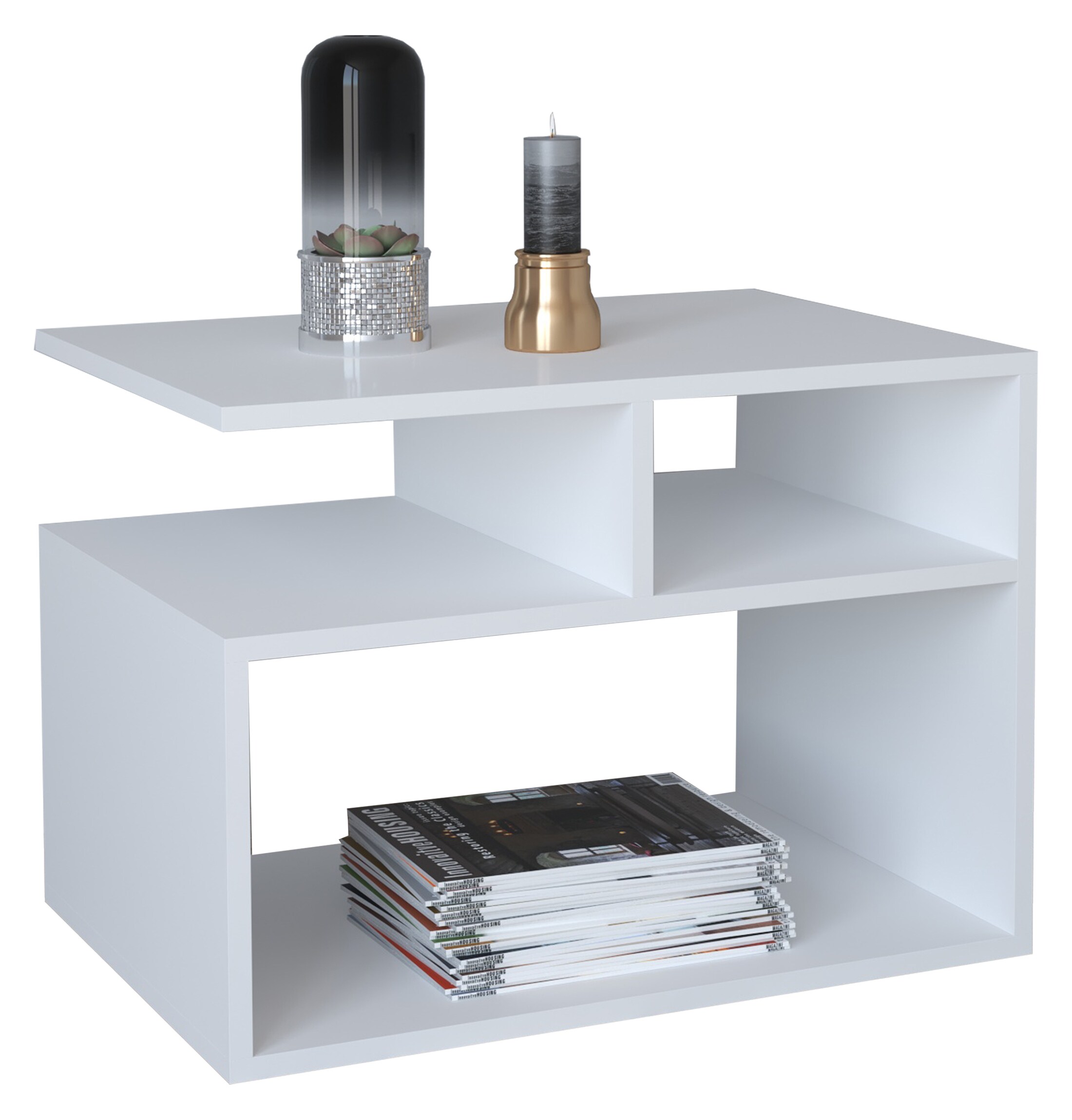 VCM Holz Beistelltisch Couchtisch Sofatisch Wohnzimmertisch Kaffeetisch Wolas