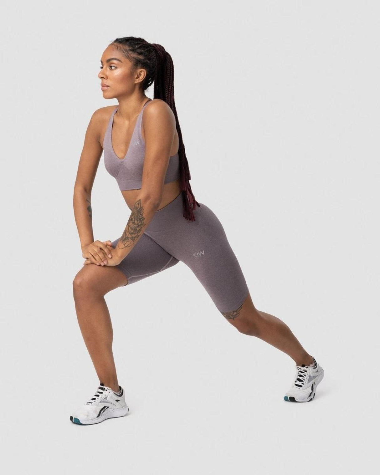 ICIW<br>Define Seamless Bikers Faded Violet Melange - XS