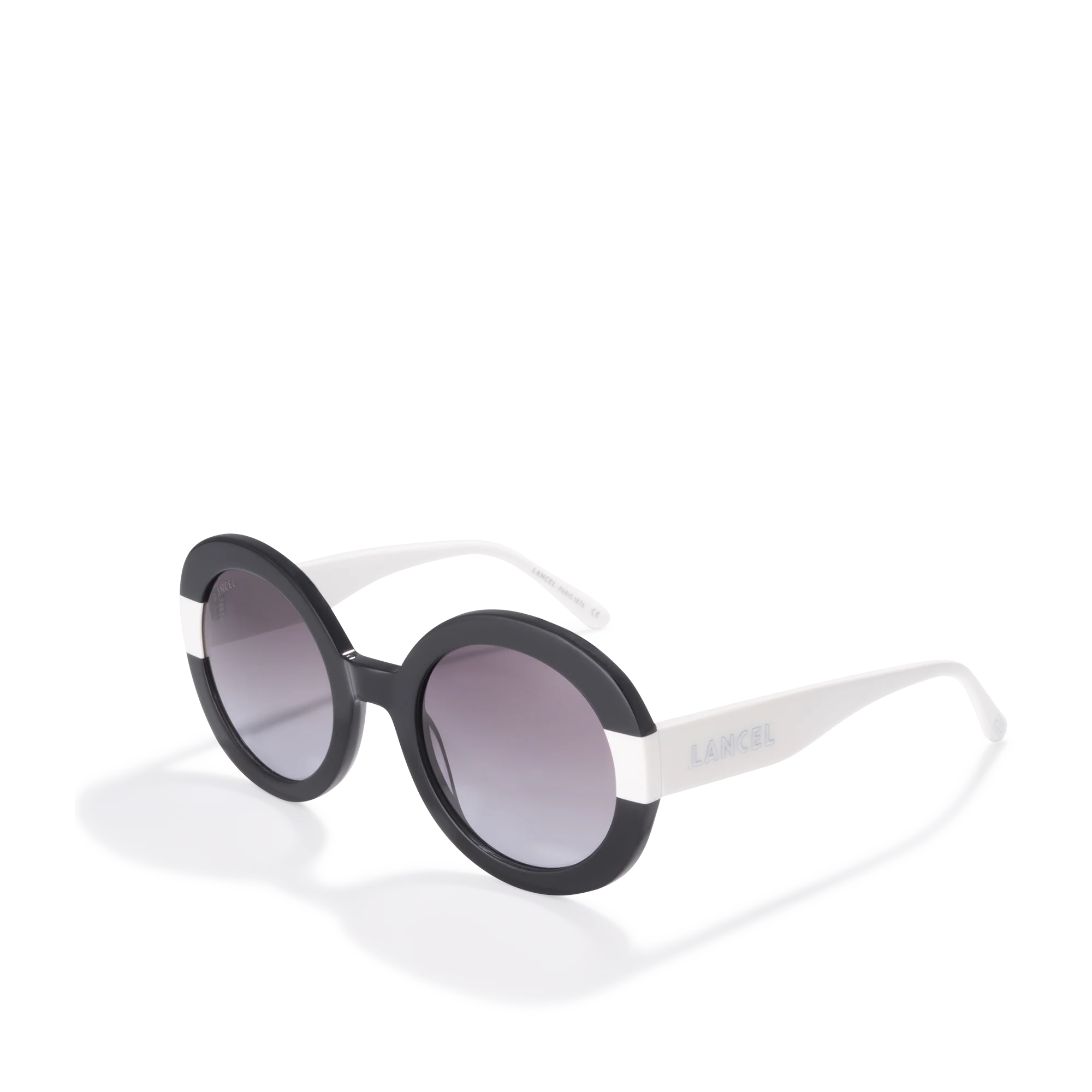 Lunettes de soleil Rose de Lancel-Noir/Blanc