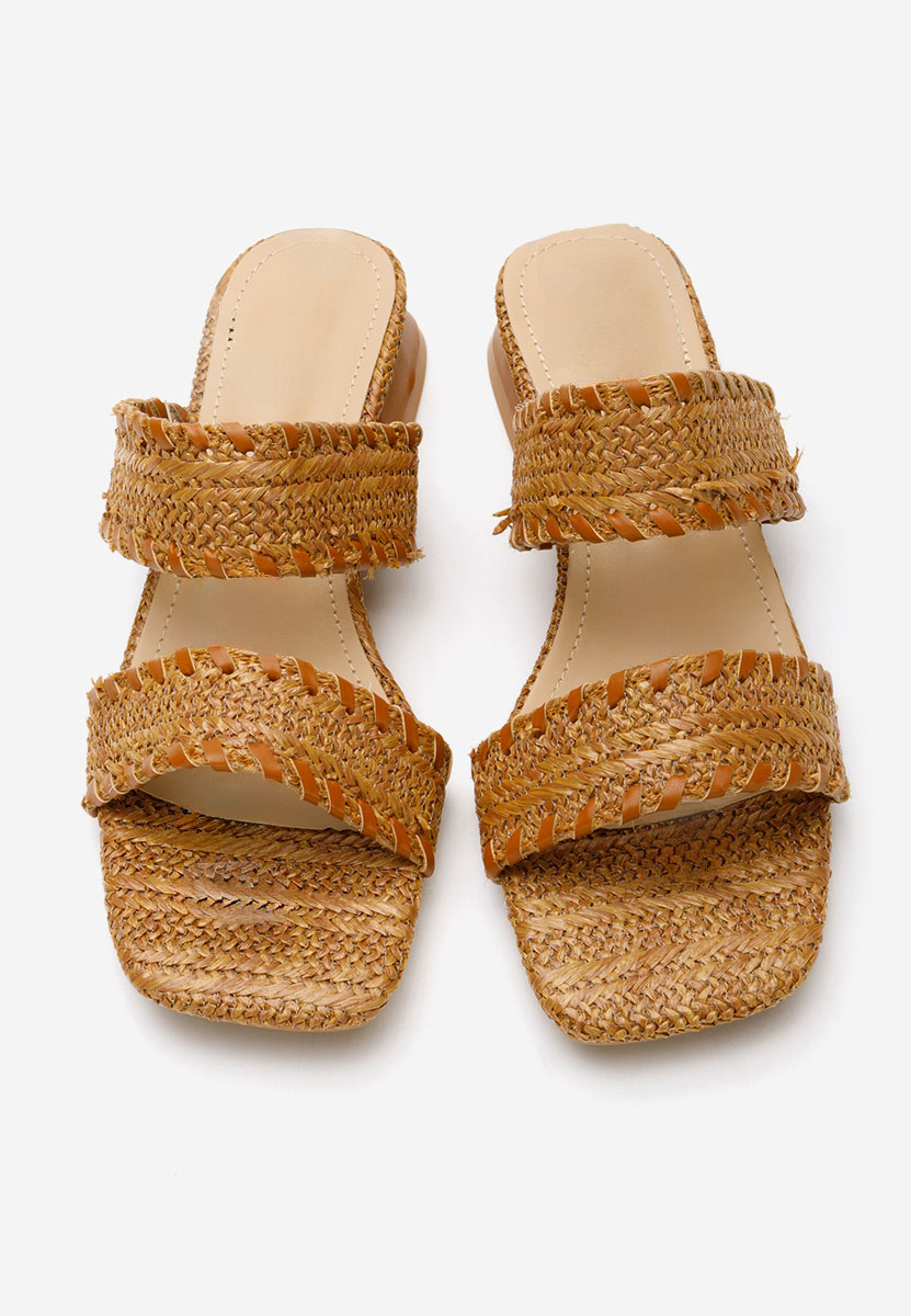Mules a talon chameau Cindi V2