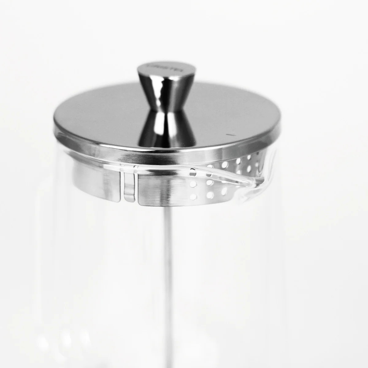 Cafetière à piston double paroi Robusta - Verre transparent Cristel