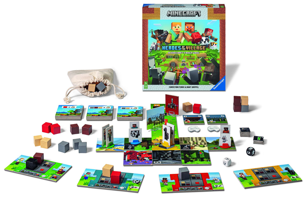 Køb Ravensburger Minecraft Heroes - Save The Village