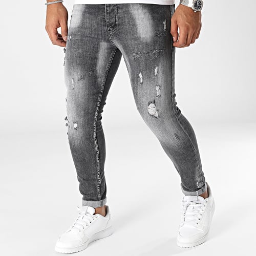 Jean Skinny Gris Anthracite