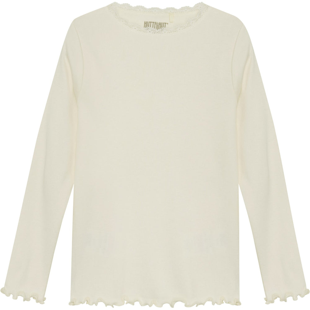 Køb Huttelihut Antique White T-Shirt Ls Rib