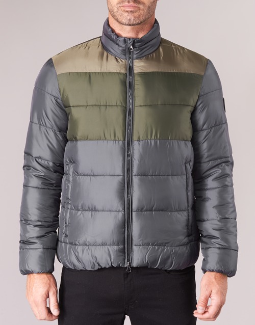 Emporio Armani EA7 - MOUNTAIN M MEDIUM TRITONALJACKET - Noir / Kaki