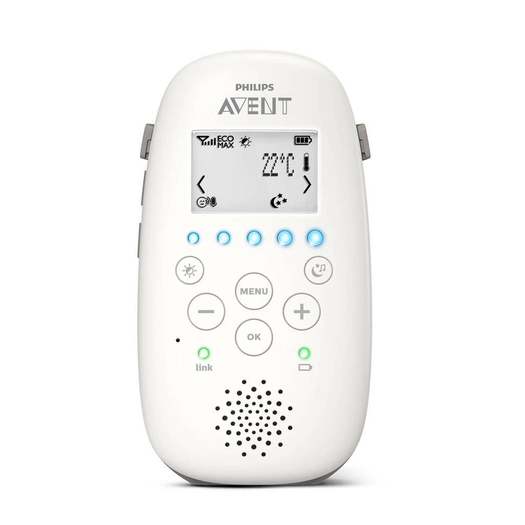 baby unit moet altijd aan netstroomSCD733/26 DECT babyfoon