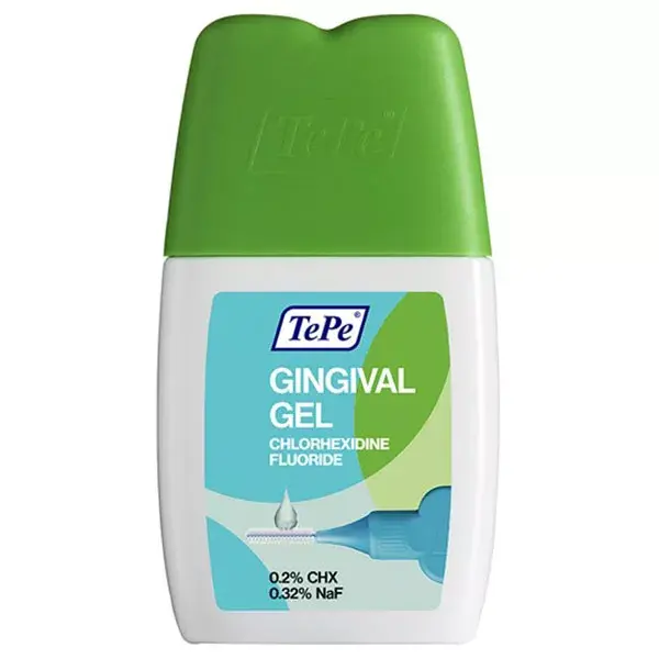 Gel gengival TePe com fluoreto e clorexidina 20ml