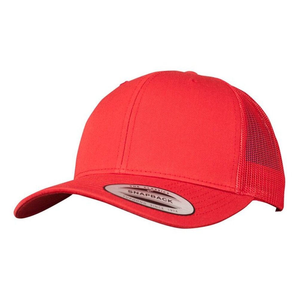 FLEXFIT TRUCKER CAP ONE SIZE RØD