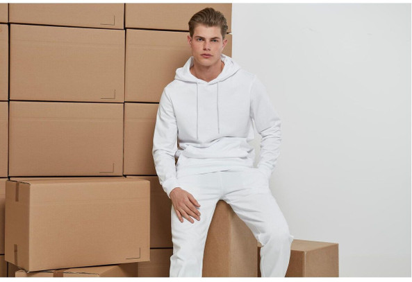 BUILD YOUR BRAND BYB001 - Sweat à Capuche Confort Unisexe Automne-Hiver