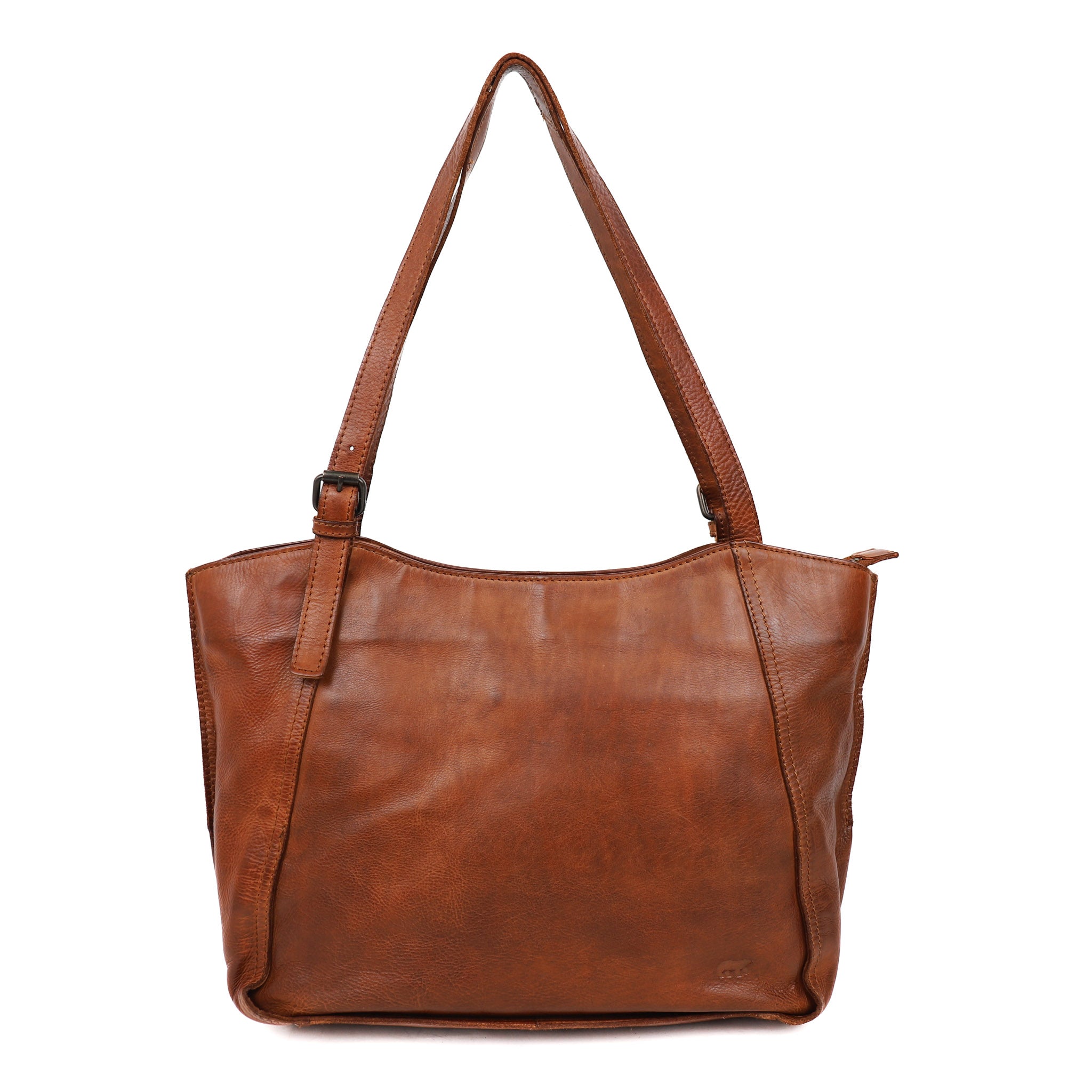 Hand-/schoudertas 'Yvonne' cognac Cognac