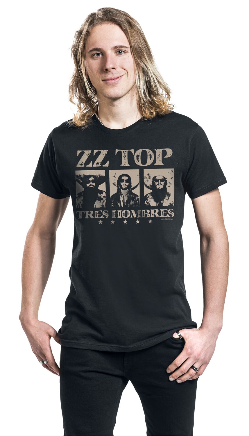 Tres hombres | ZZ Top T-Shirt Manches courtes