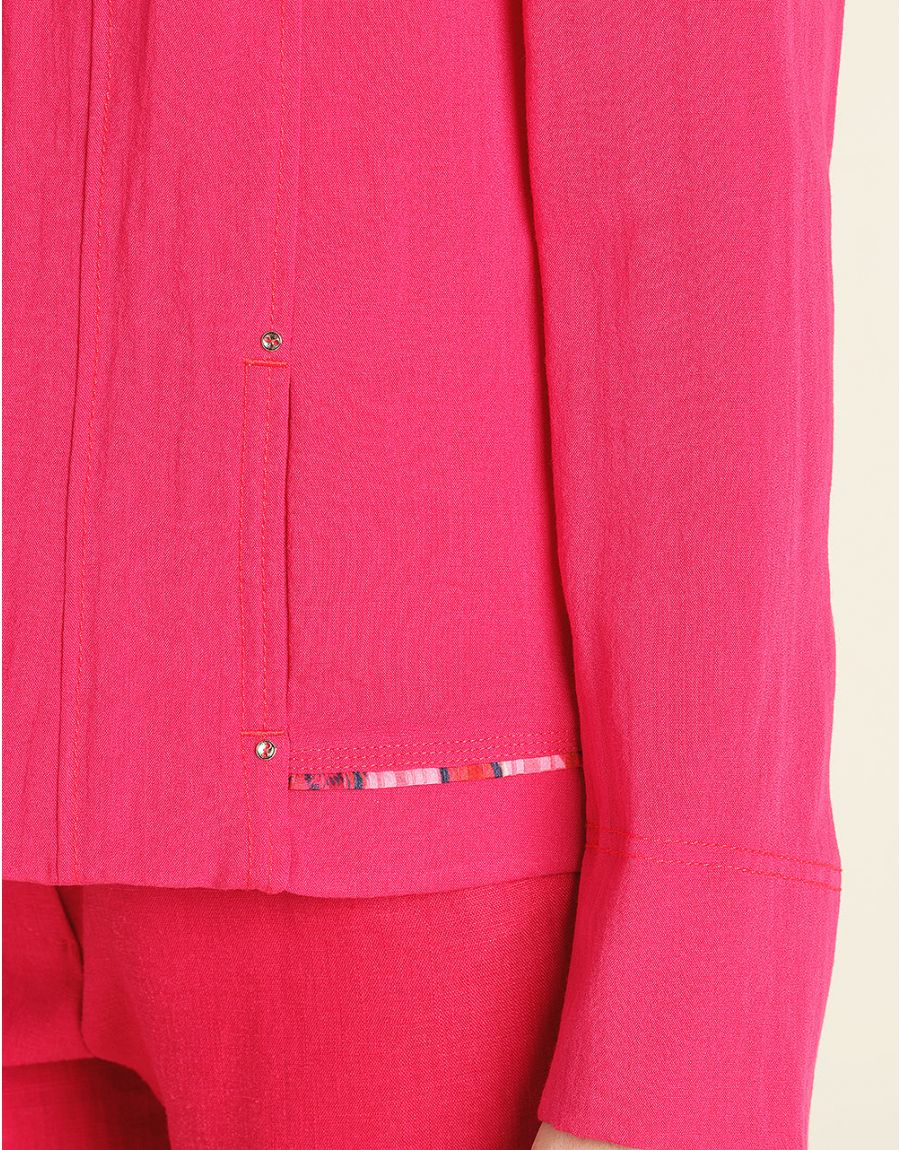Veste chic rose fuchsia