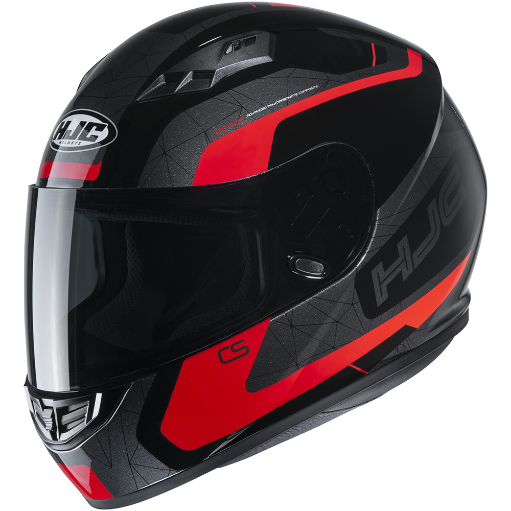 HJC - Casque CS-15 Dosta MC1 / Noir / Rouge / Gris