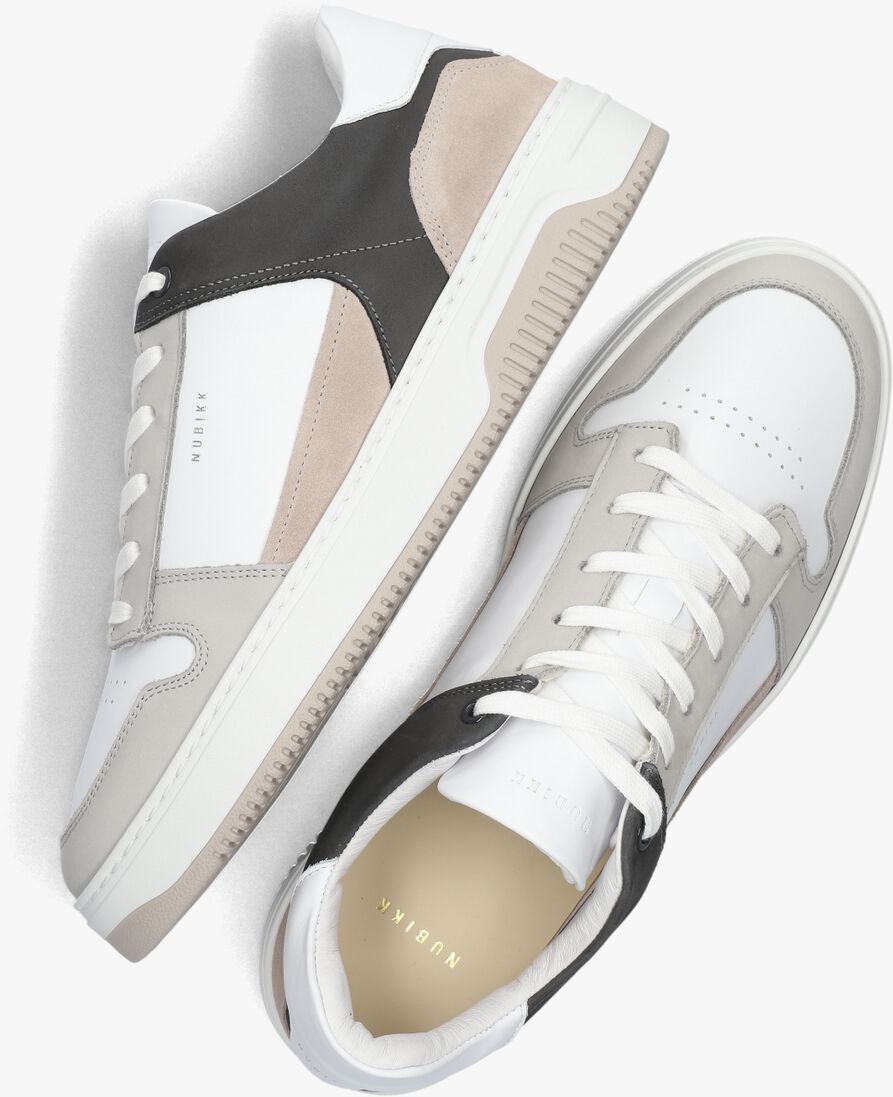 NUBIKK witte nubikk lage sneakers basket court heren