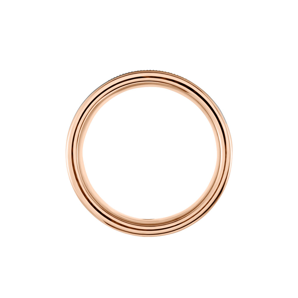 Bague Jourdan Eigger Acier Bicolore