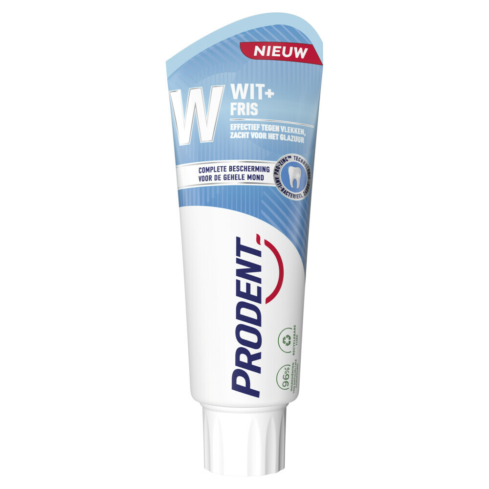 Prodent Tandpasta Wit + Fris75 ml