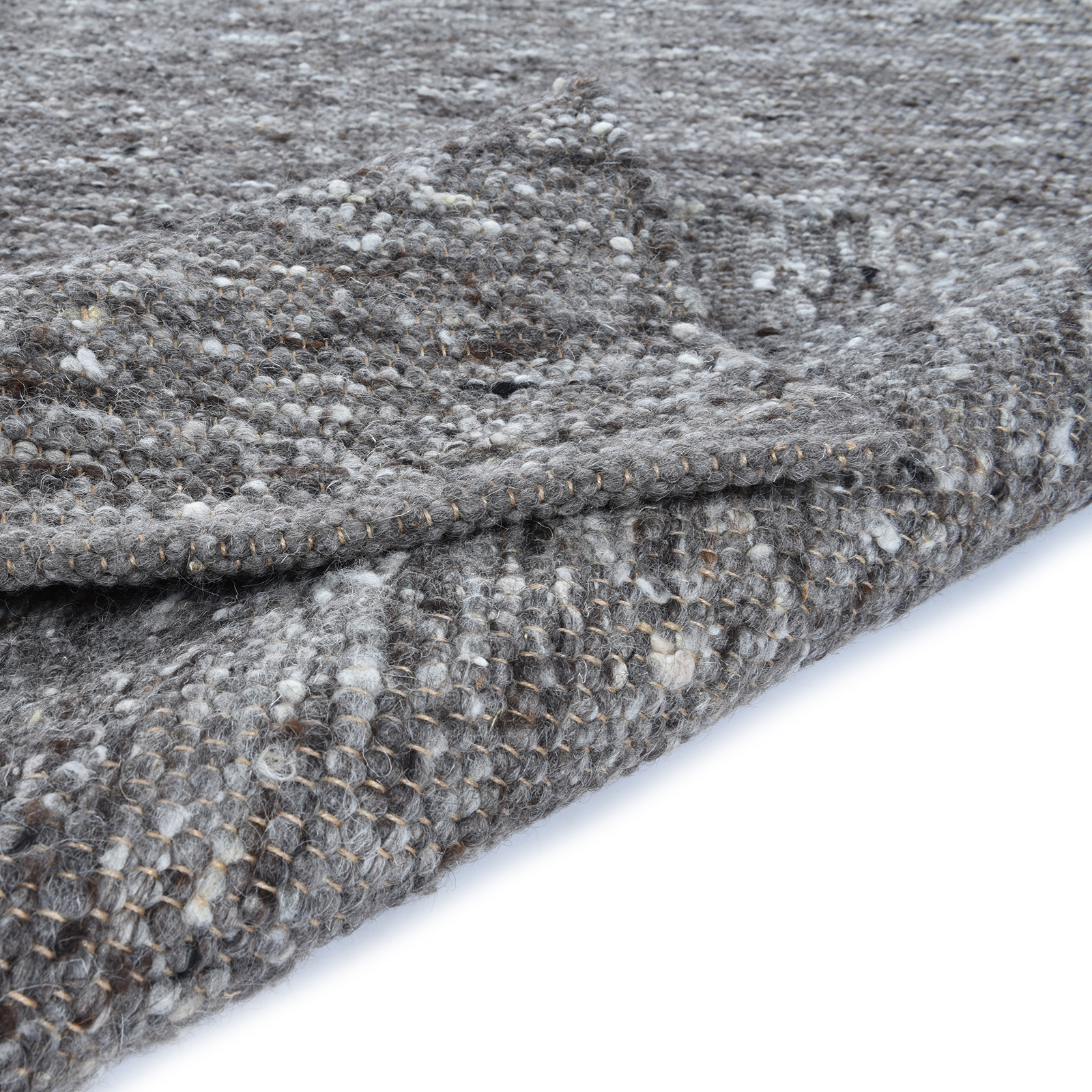 Teppich ALM-GLÜCK - grau multi - 60x90 cm