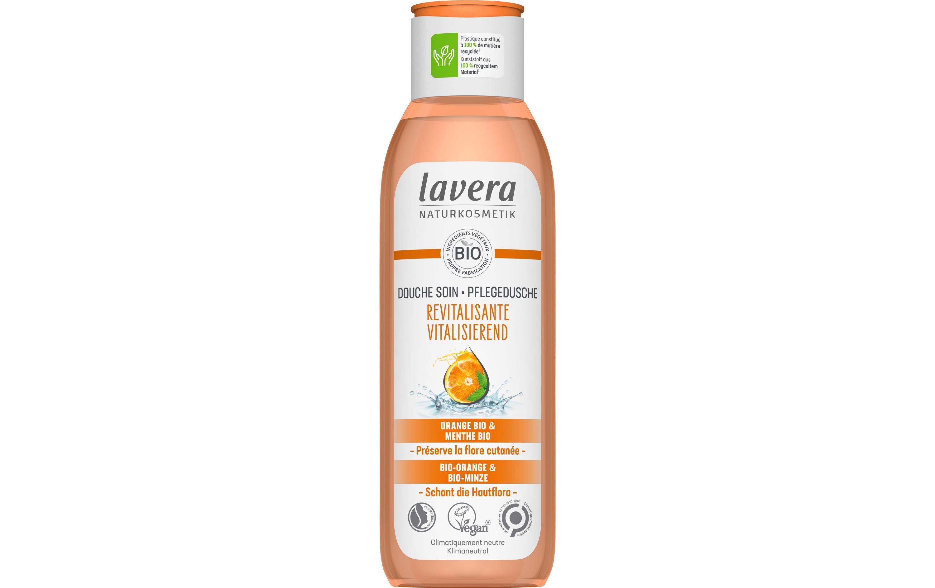 Duschgel Vitalisierend 250 mlNatürliche Pflegedusche mit Bio-Orange und Bio-Minze
