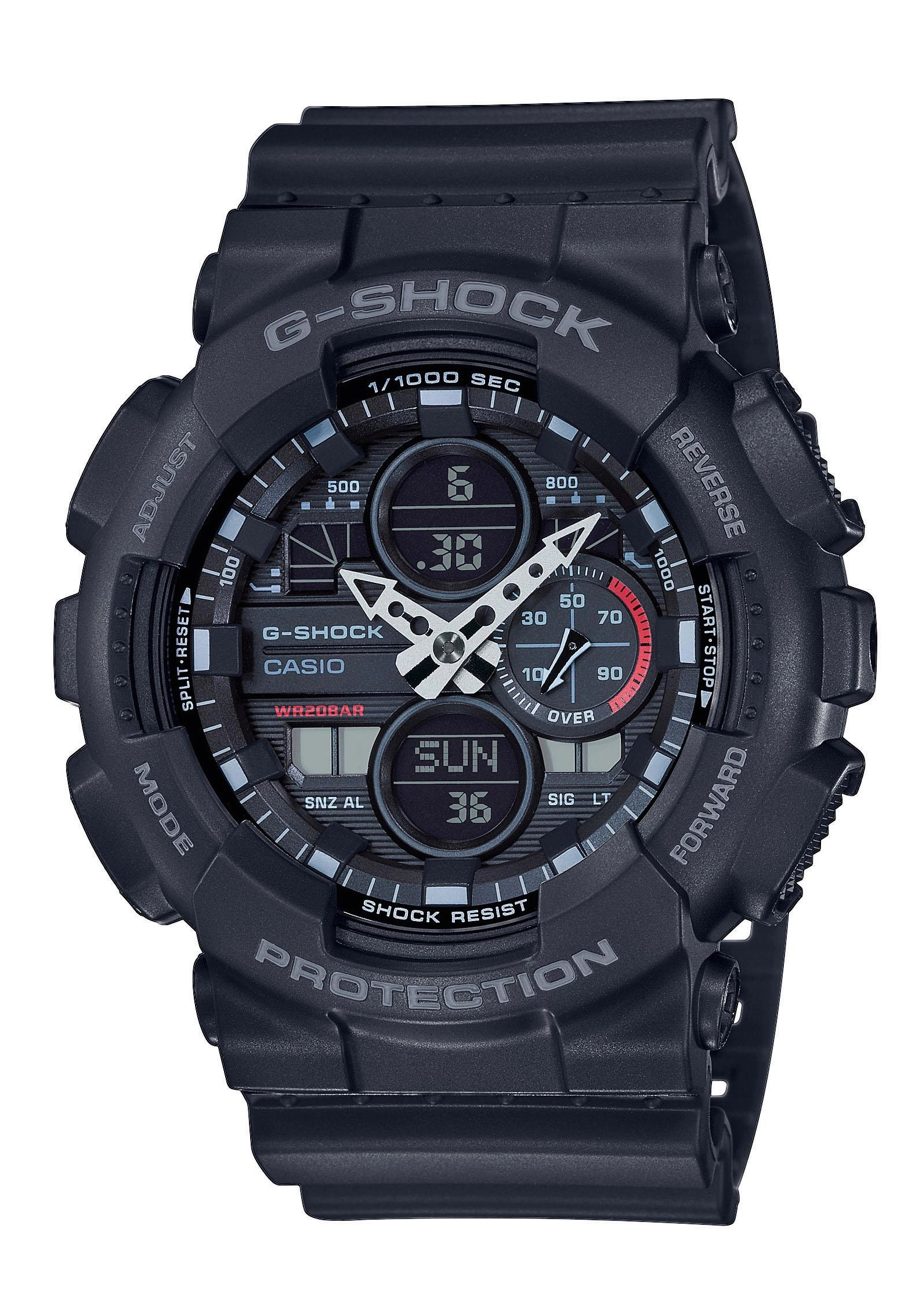 Casio G-Shock Classic Herrenuhr Schwarz GA-140-1A1ER