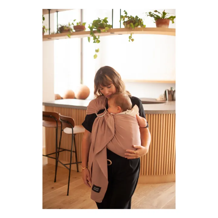 Mama Hangs Sling en coton bio | Terracotta