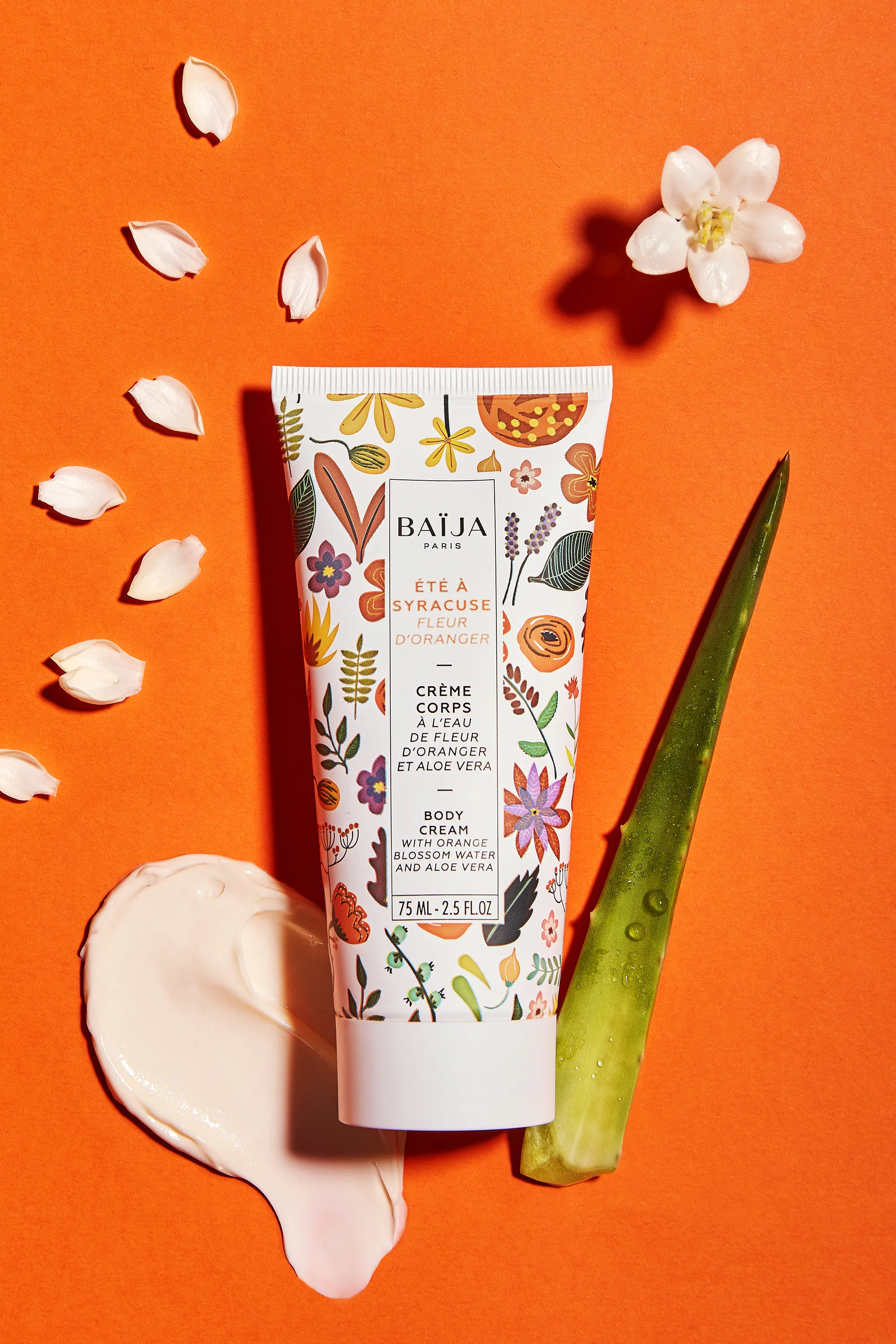 Baïja Crème Corps Été à Syracuse Fleur d’Oranger-75 ml