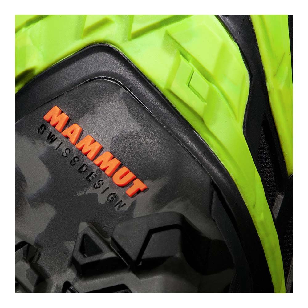 Mammut AEGILITY PRO - Chaussures de randonné Homme black/highlime