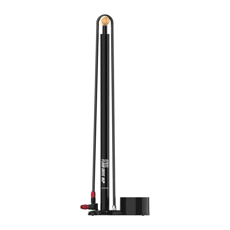 Lezyne Steel Floor Drive 3.5 ABS-1 Fietspomp Zwart