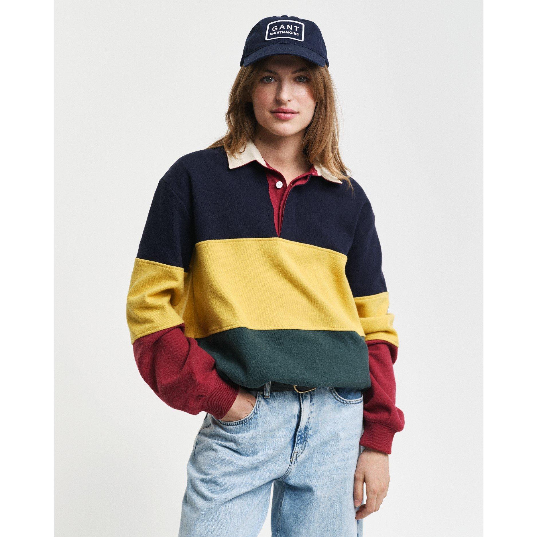 Gant SWEAT COLOR BLOCK HEAVY RUGGER EVEN