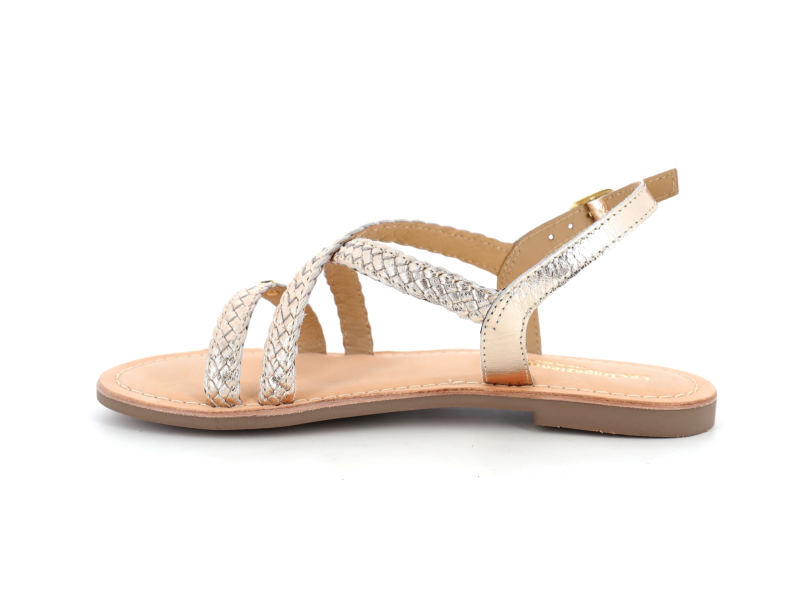 Les tropeziennes-DIAMS Cuir Or