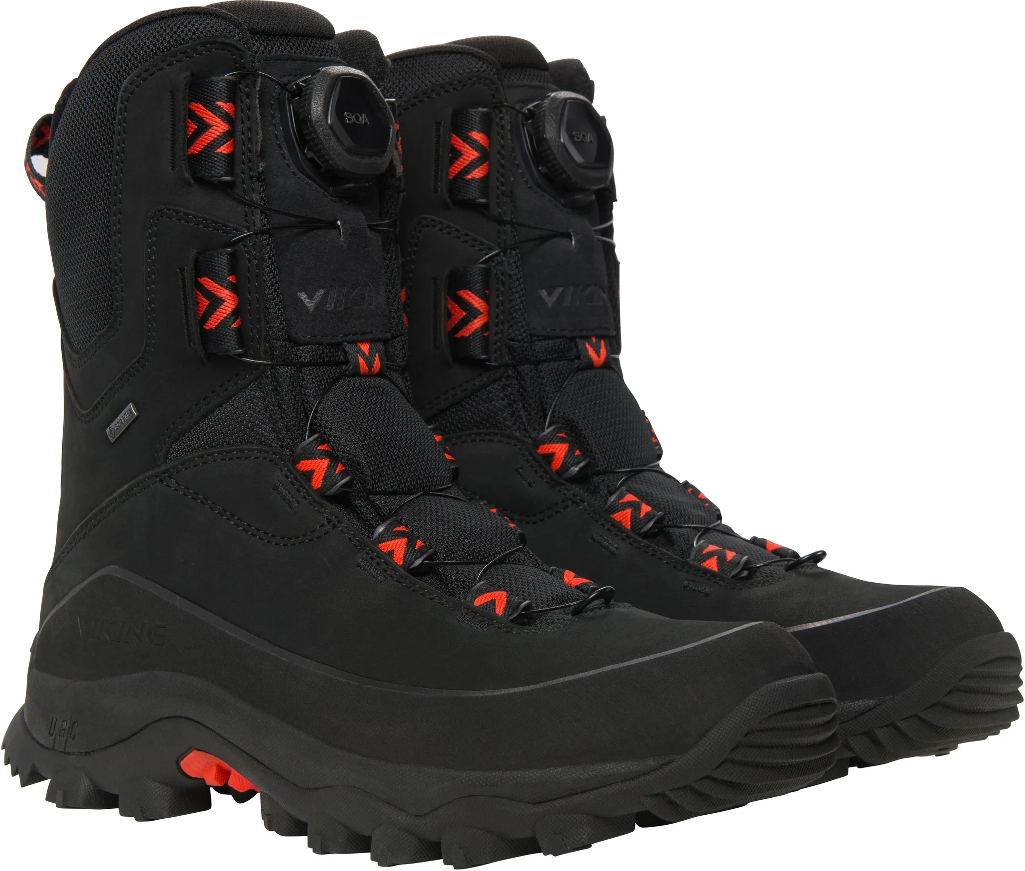 Viking Footwear Villrein High GTX BOA Black/Red