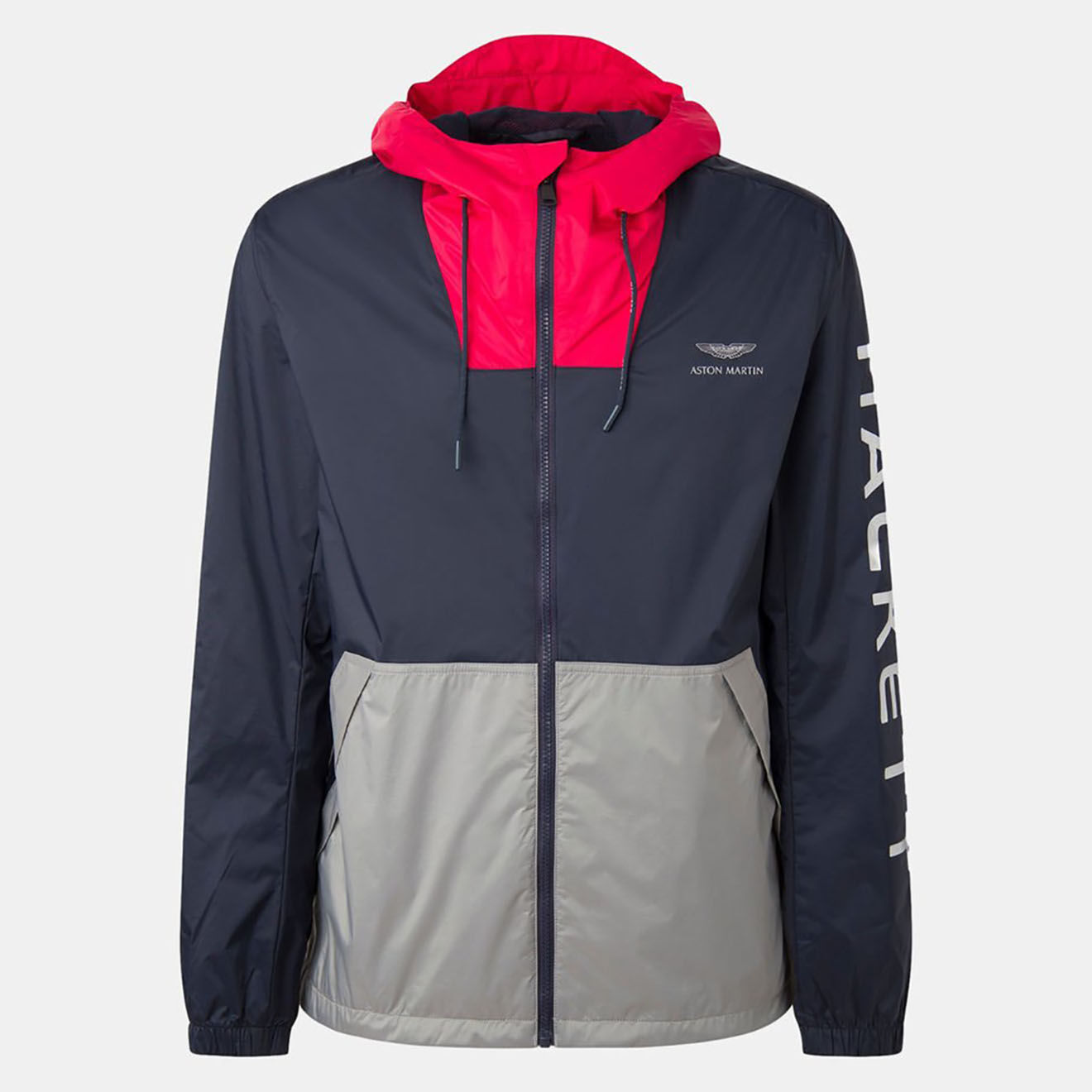 Hackett London Blouson Coupe-vent à capuche Aston Marting Racing multicolore
