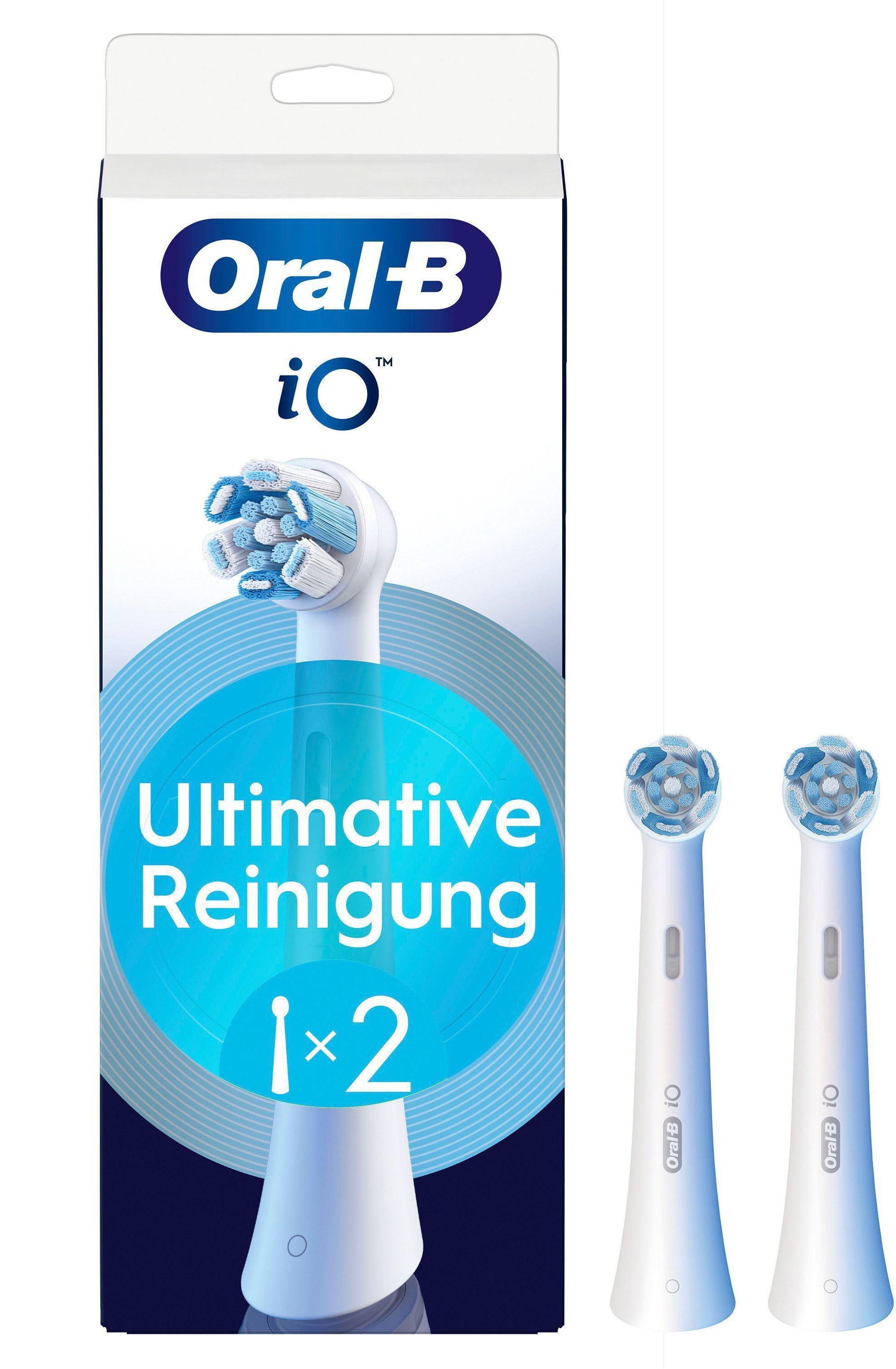 Oral-B Aufsteckbürsten »iO Ultimative Reinigung« für fortgeschrittene Tiefenreinigung und Plaque-Entfernung