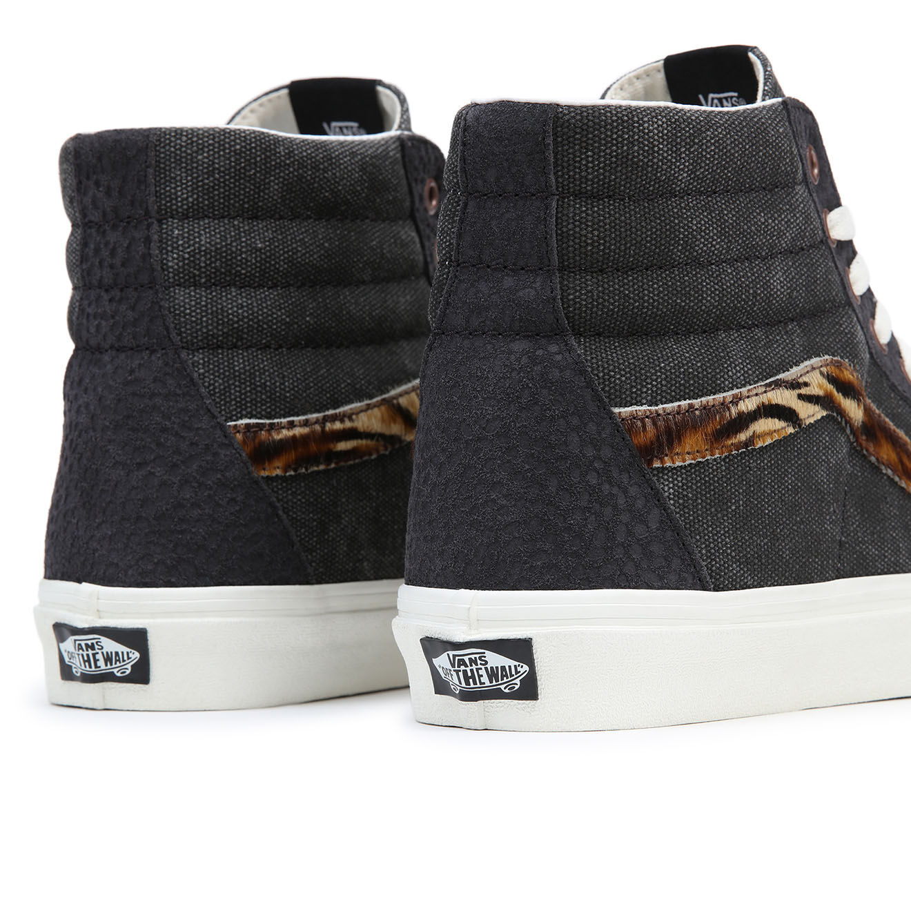 Vans Sneakers en Cuir & Textile SK8-Hi denim brut