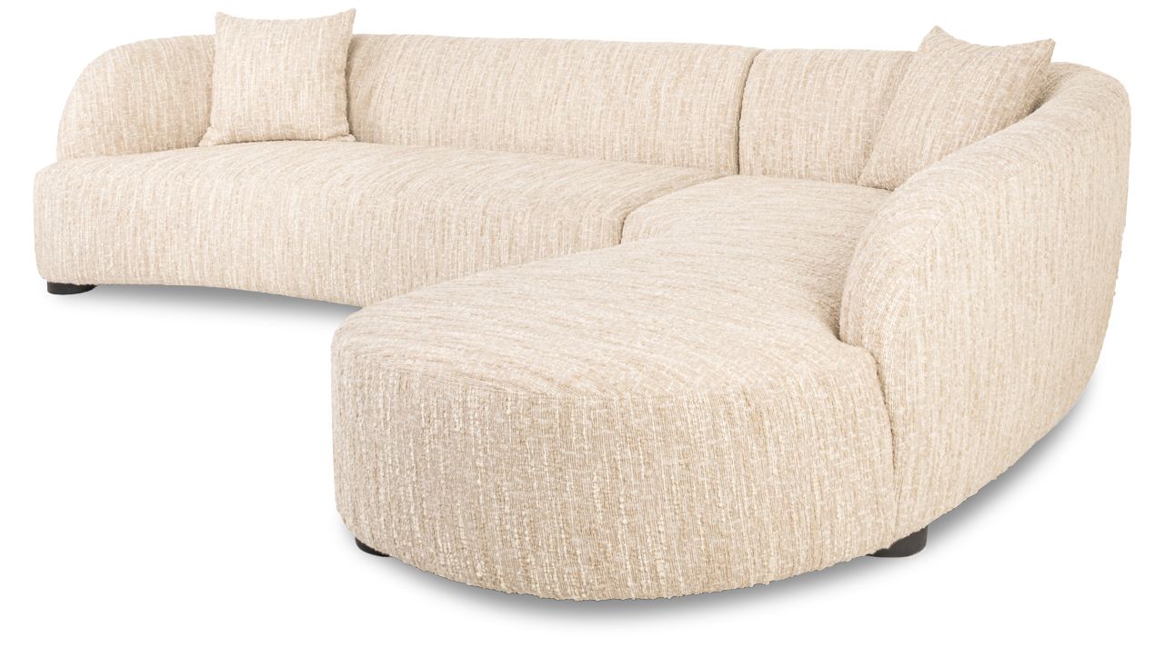 Loungebank S5188 Beige Angora Pandora B320 x D170 x H85 cm