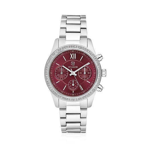 Sif Jakobs Jewellery Domencia SJ-W2406-CZ Dameur, Silver, 36 mm