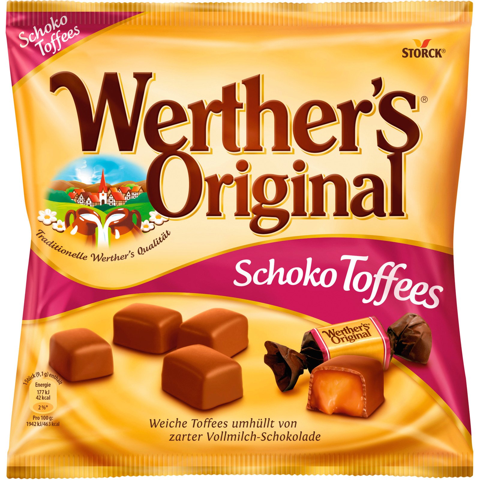Werthers Original Schoko Toffees 180g