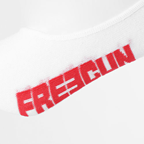 Paire De Chaussettes FG-DA-1-PB-595 Blanc Rouge
