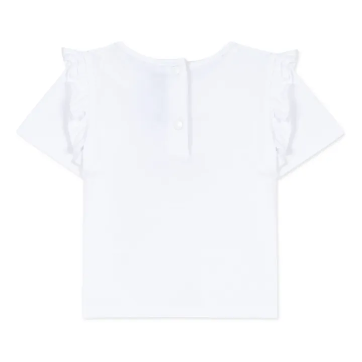 Tartine et Chocolat T-Shirt à Volants Lapin | Blanc