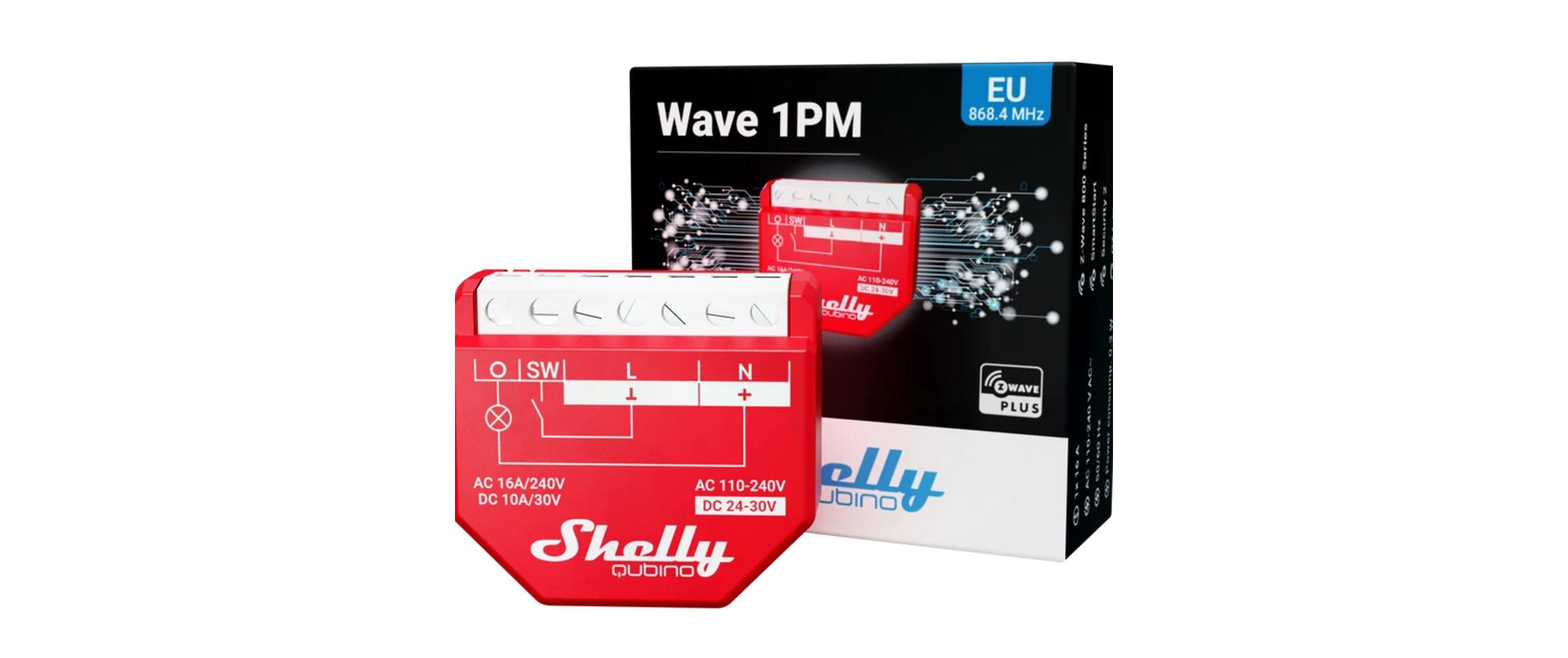 Schaltaktor Qubino Wave 1PMZ-Wave Schaltaktor mit Leistungsmessung