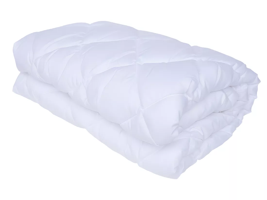 Couette 140x200 cm polycoton blanc NOCHE