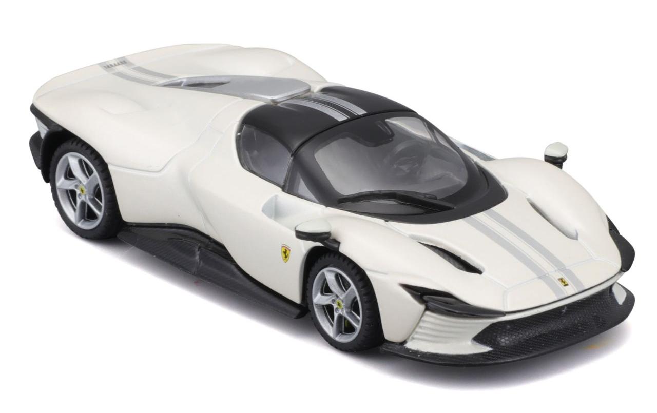 Ferrari Daytona SP3 Weiss 1:43Sammlermodell im Massstab 1:43