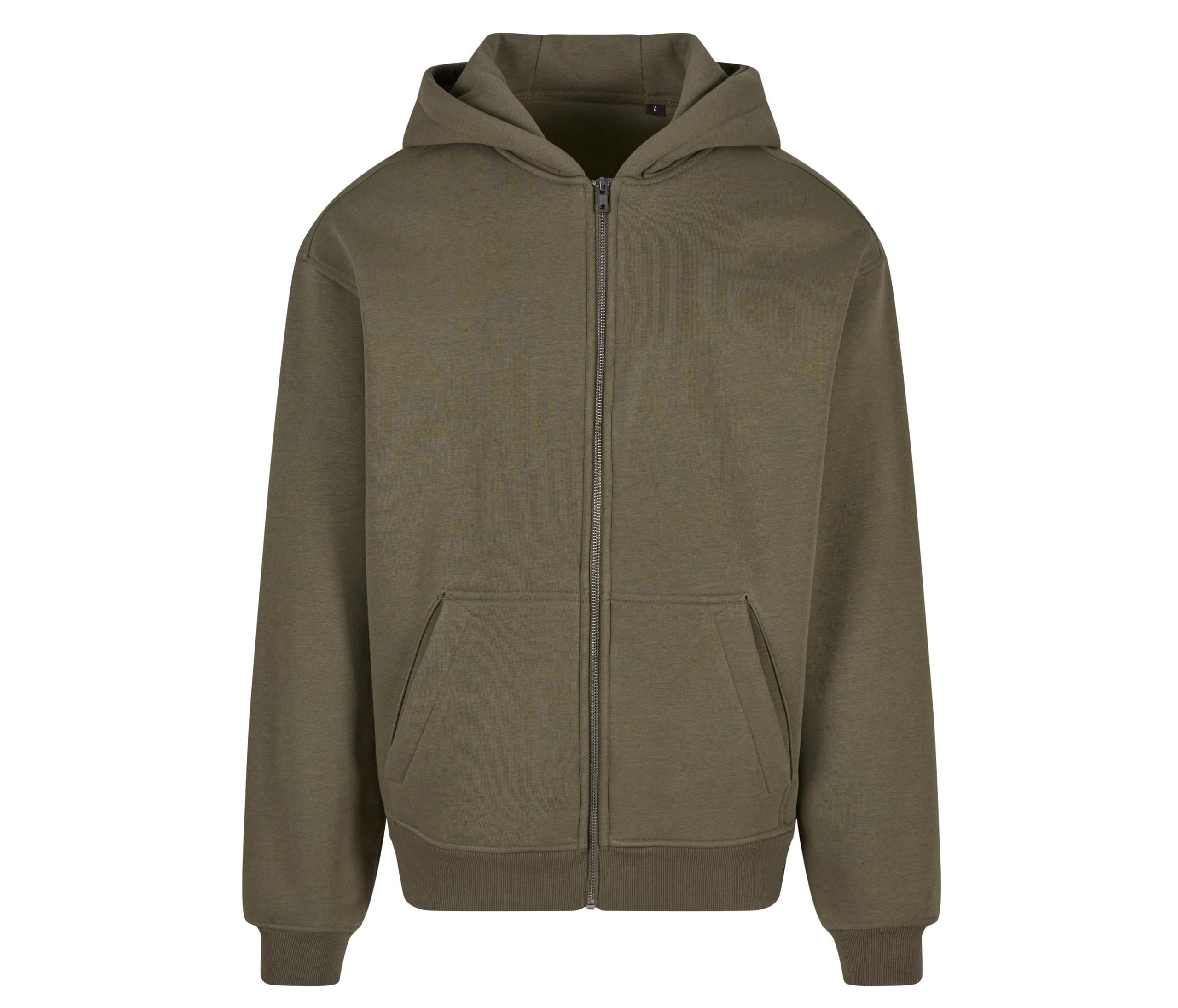 NEW MORNING STUDIOS NM013 - Sweat à capuche zippé ample